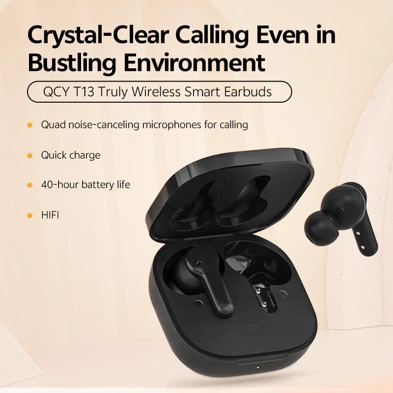 QCY T13 True Wireless Earbuds: The Evolution of Noise Cancellation and Immersive Wireless Audio