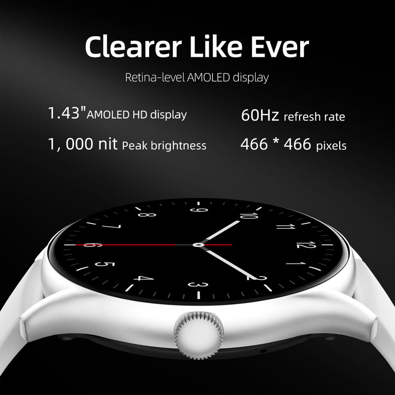 QCY-Watch GT (S8) Phone Watch: Redefining Personal Wellness Through Smart Wearable Technology