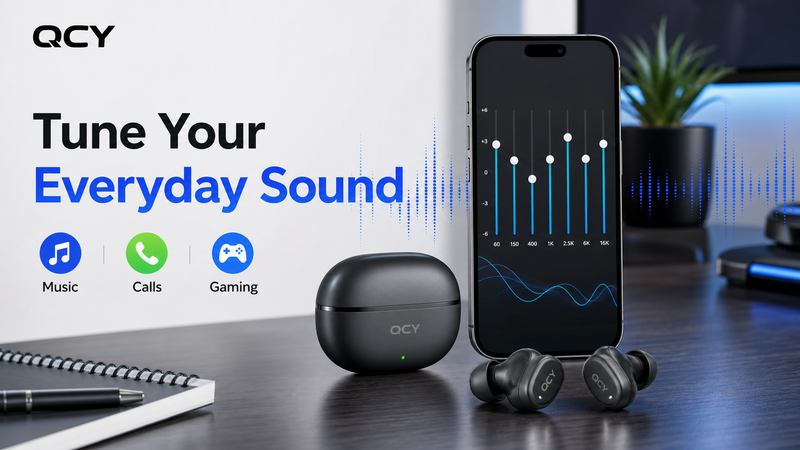 QCY app EQ settings tune your everyday sound