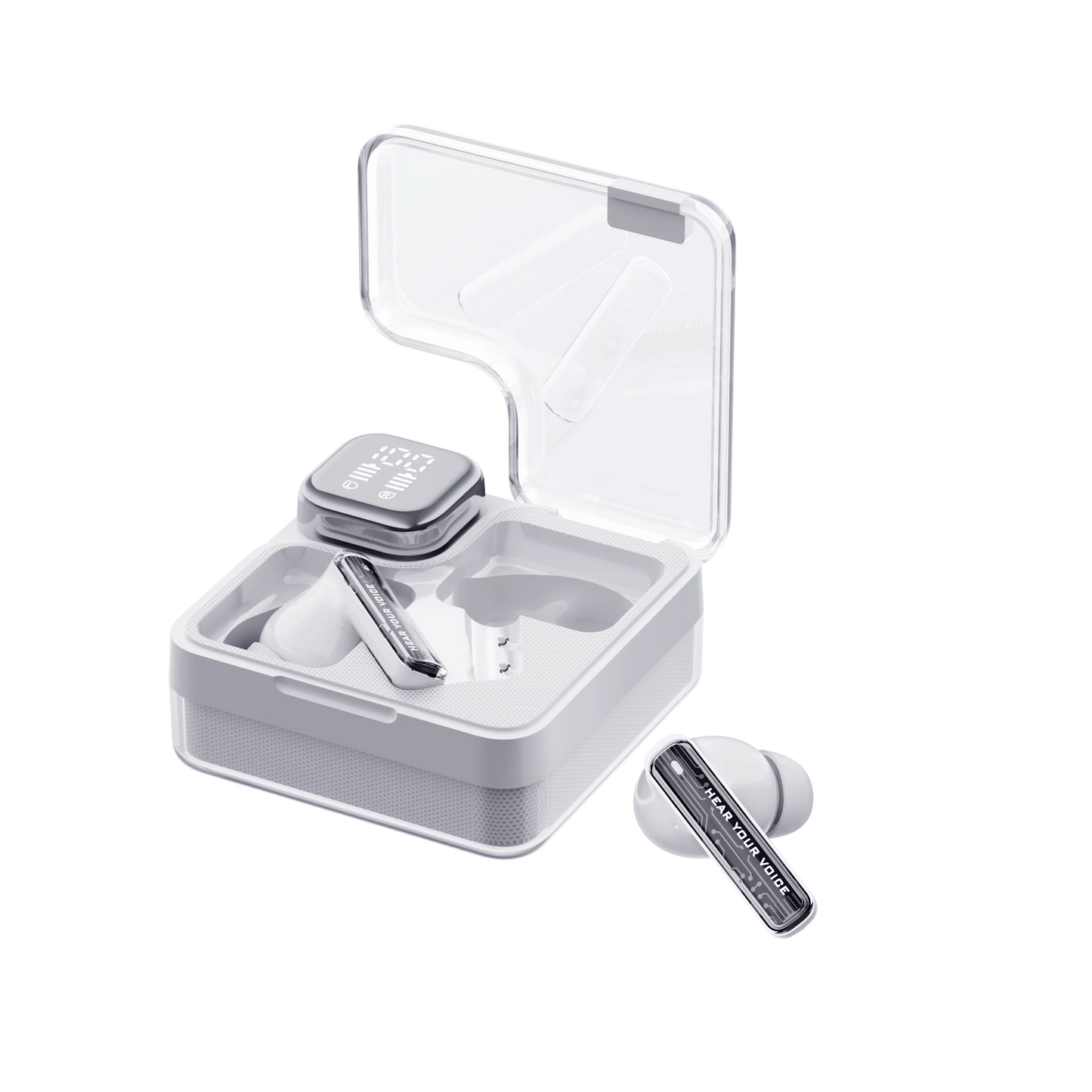 QCY MeloBuds Neo Wireless Earbuds, 24H Playtime, 68ms Low Latency