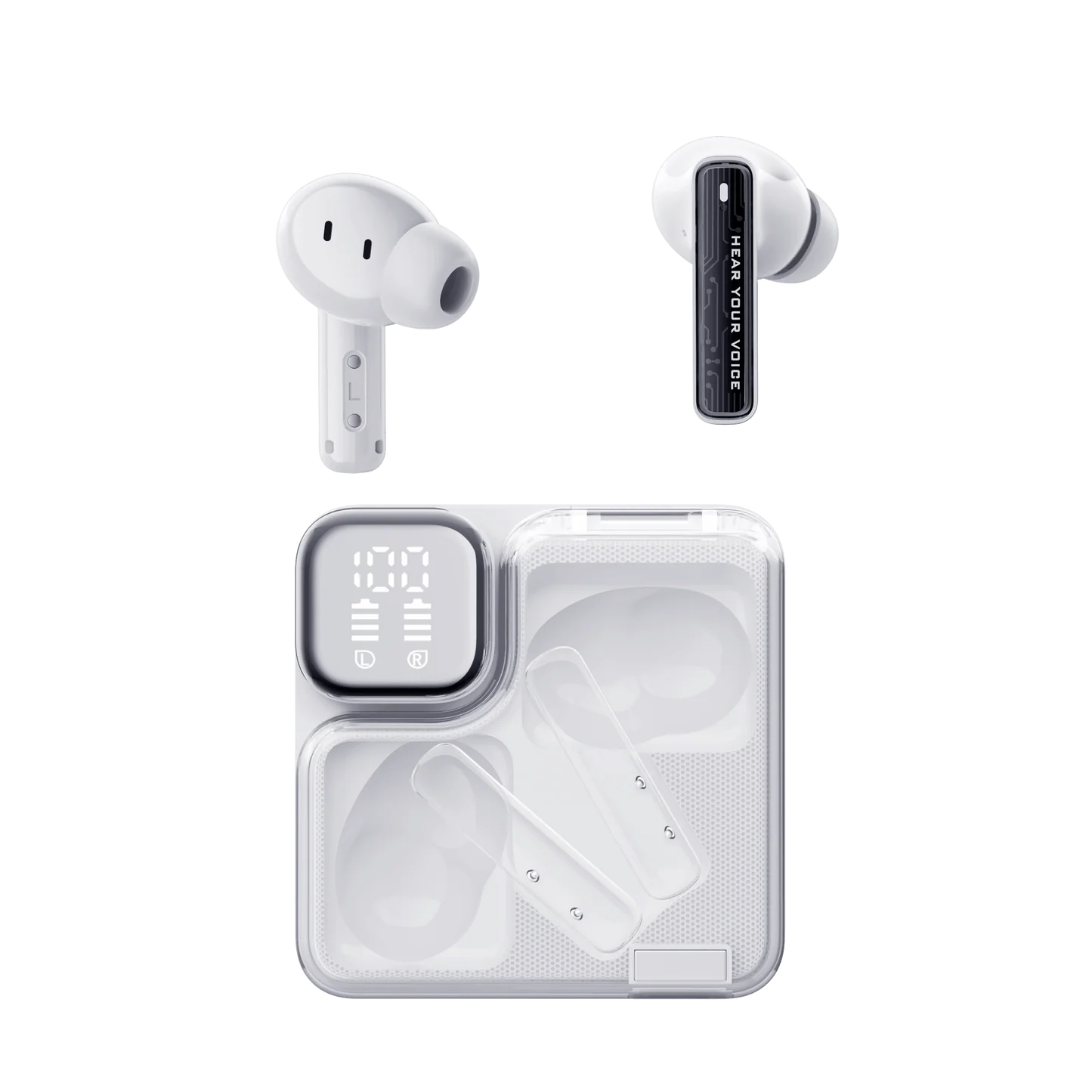 QCY MeloBuds Neo Wireless Earbuds, 24H Playtime, 68ms Low Latency