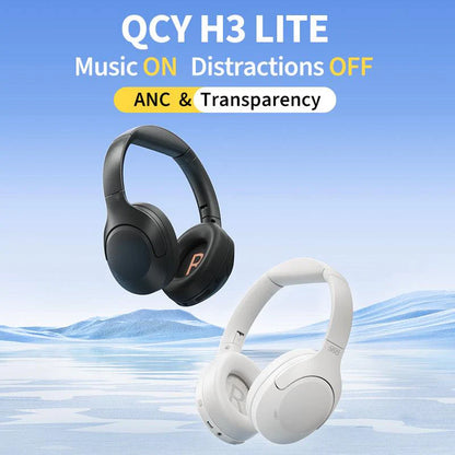 QCY H3 Lite ANC Wireless Headphones, 60H Playtime