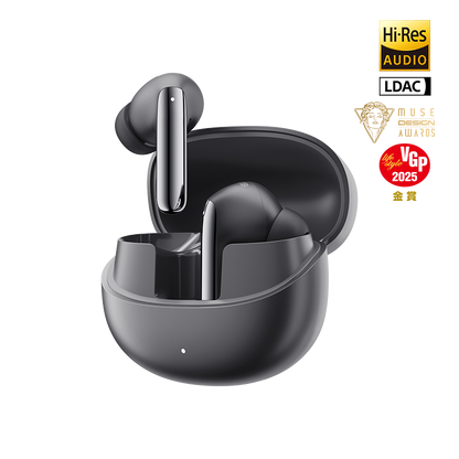 QCY MeloBuds Pro Wireless Earbuds, 46dB Hybrid ANC, Hi-Res & LDAC