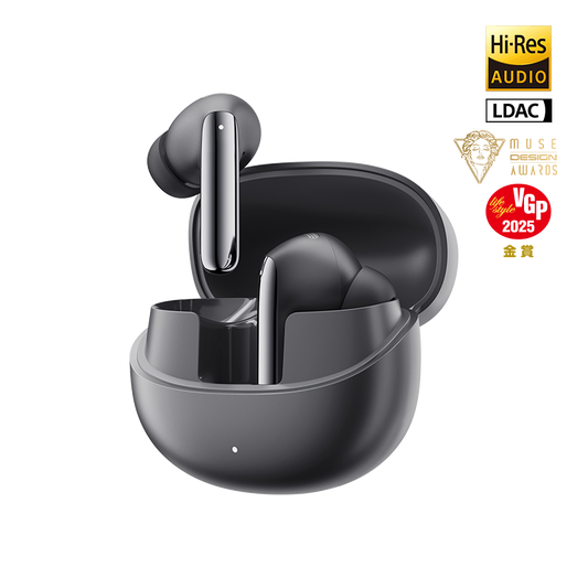 QCY MeloBuds Pro Wireless Earbuds, 46dB Hybrid ANC, Hi-Res & LDAC