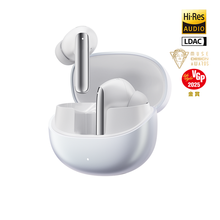 QCY MeloBuds Pro Wireless Earbuds, 46dB Hybrid ANC, Hi-Res & LDAC