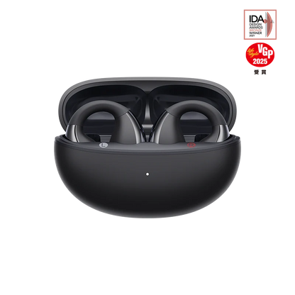 QCY Crossky C30 Open-Ear Clip Earbuds ,25 Hours of Playtime